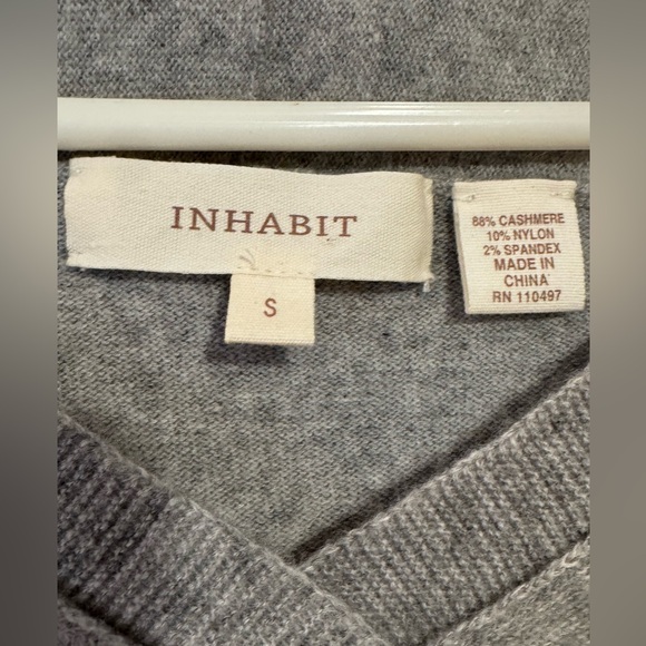 Inhabit Gray Cashmere Sweater size S - Picture 5 of 8